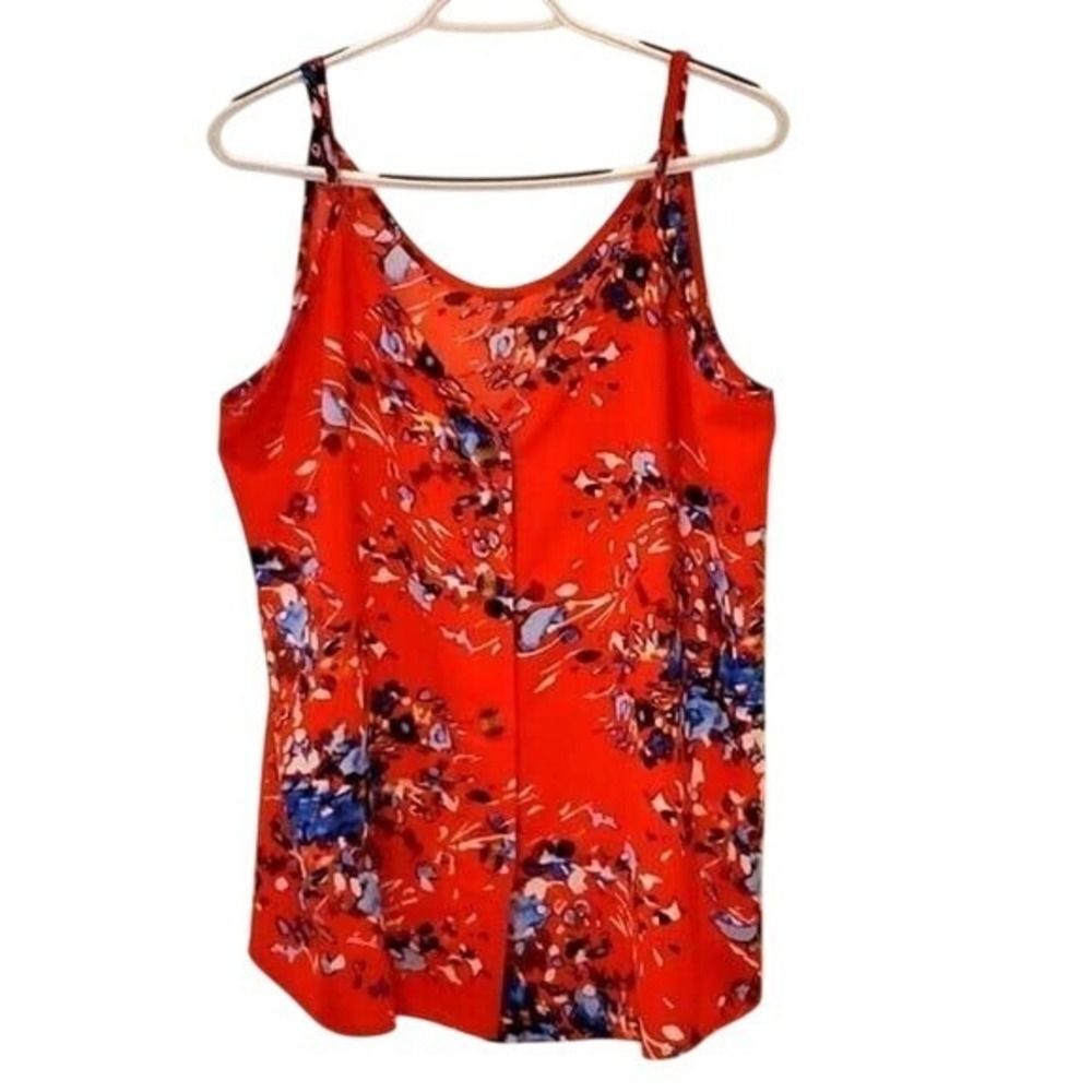 USUASID Top adjustable shoulder strap V-Neck.